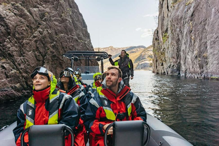 From Stavanger: Lysefjorden & Pulpit Rock RIB Boat Tour - Leaving Stavanger at speed
