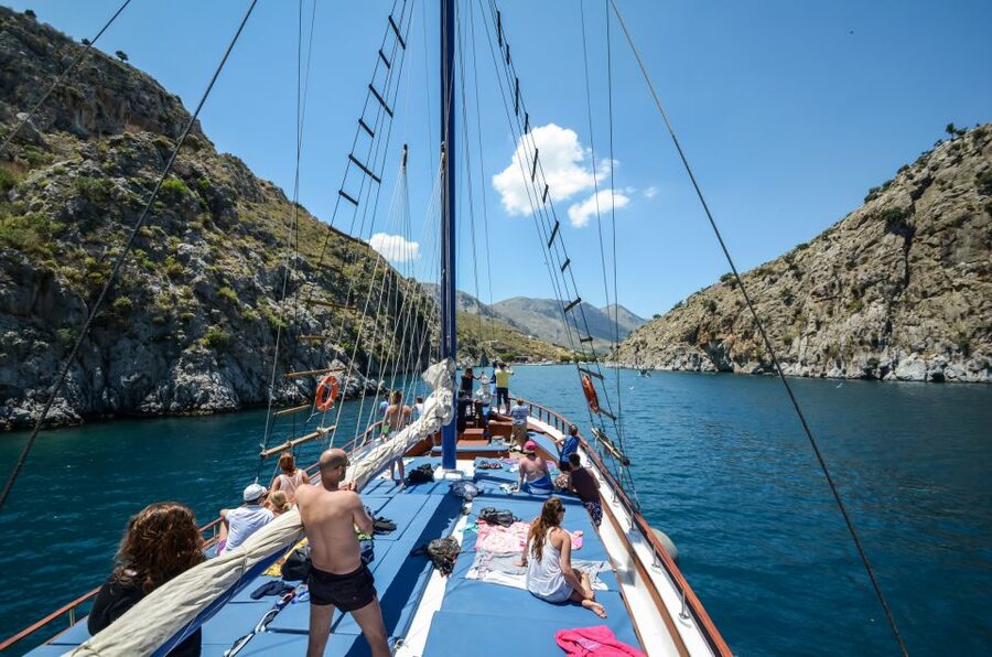 From the Port of Kos: Full Day Boat Cruise to 3 Islands - The Kos departure and what the day feels like