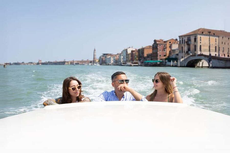 From Venice: Murano and Burano Half-Day Island Tour by Boat - The boat ride across the Venetian lagoon