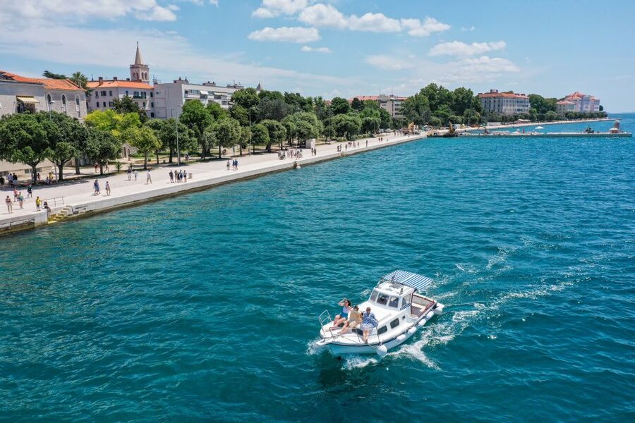 From Zadar: Private Boat Tour to Croatian Islands - Preko for a village stop and a meal