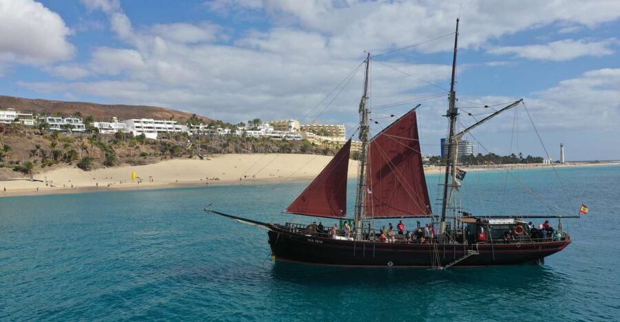 Fuerteventura: 4-Hour Pirate Sailing Adventure - Dolphins, whales, turtles, and responsible boating