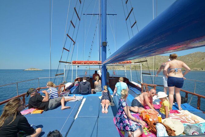 Full Day 3-Island Boat Cruise from Port of Kos - Greek BBQ lunch served onboard