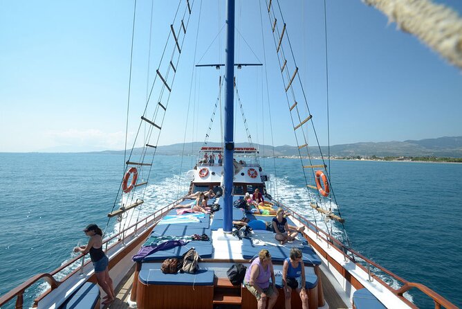 Full Day 3-Island Boat Cruise from Port of Kos - Leaving Kos and settling into the Odyssey