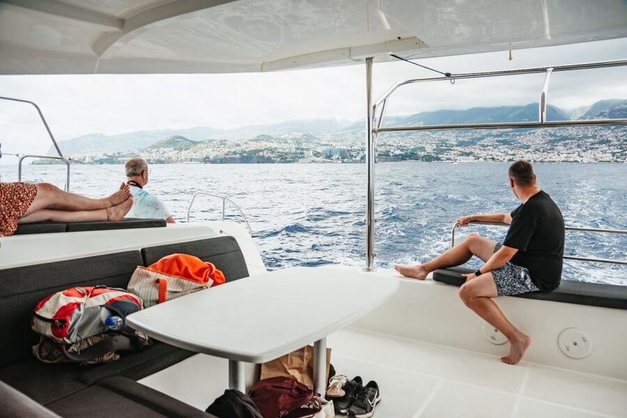 Funchal Bay: Dolphin & Whale Watch Luxury Catamaran Cruise - Finding the Atlantic Pearl at New Marina