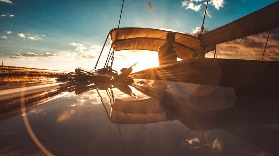 Funchal: Sunset Sailing Tour - Cabo Girão and the Atlantic swim stop