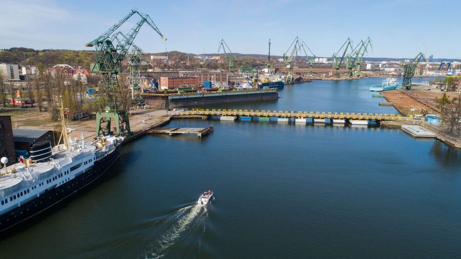 Gdańsk: Motlawa River Yacht Cruise - The Crane, the city’s unmistakable landmark