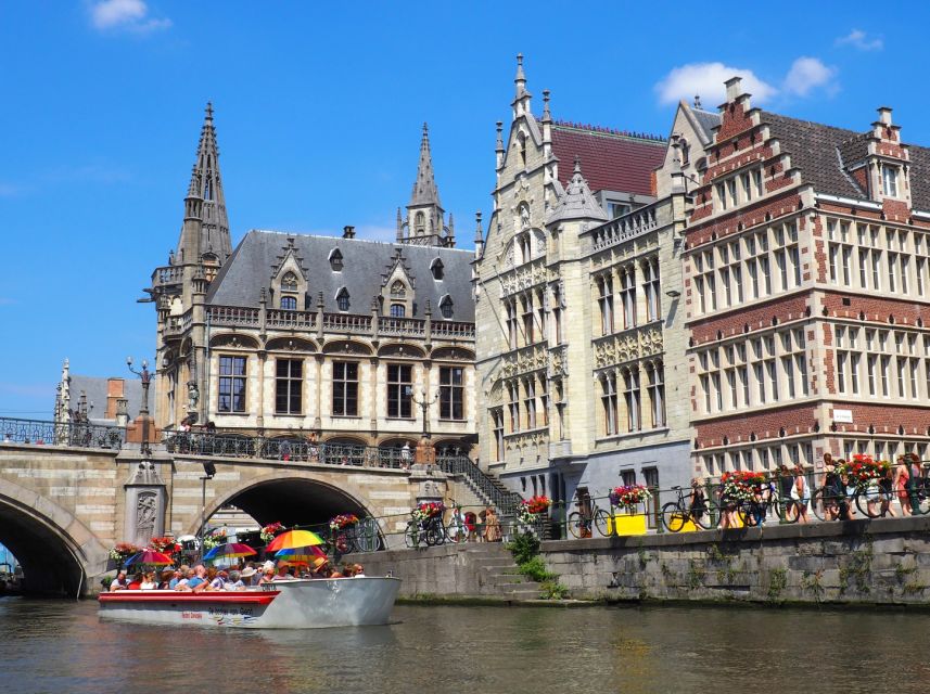 Ghent: 40 Minute Medieval Center Guided Boat Tour - St Bavo’s Cathedral, the Belfry, and St Nicholas Church