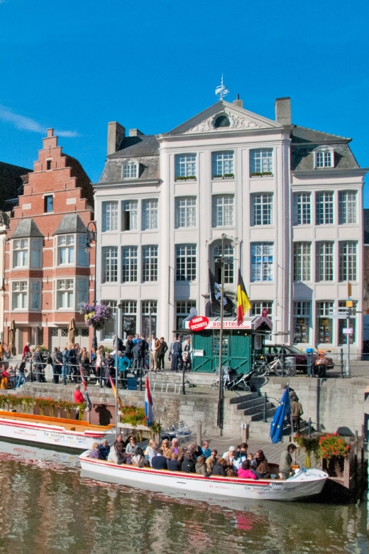 Ghent: 40 Minute Medieval Center Guided Boat Tour - Boarding at the medieval harbor