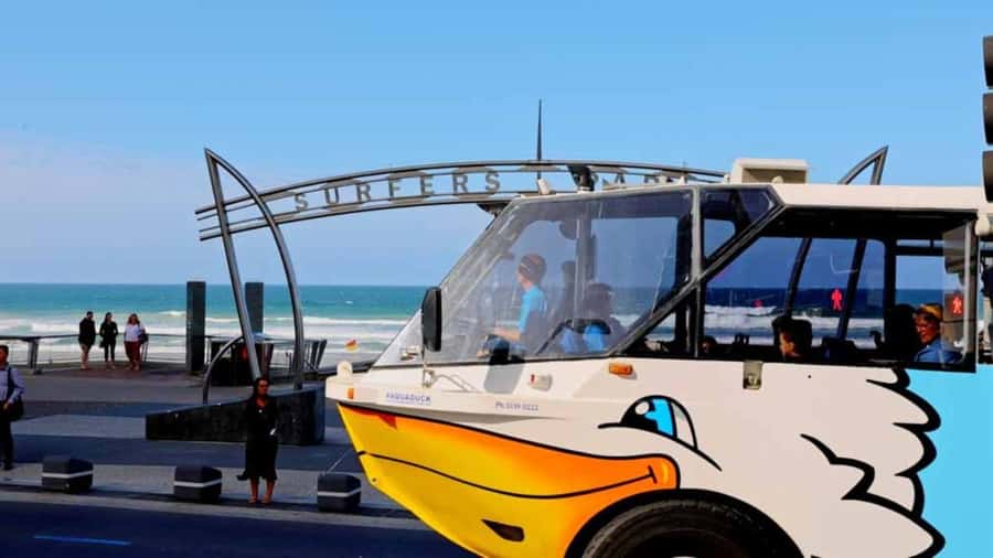 Gold Coast: 1-Hour Land and Water Duck Tour - Starting at Surfers Paradise and seeing the beach