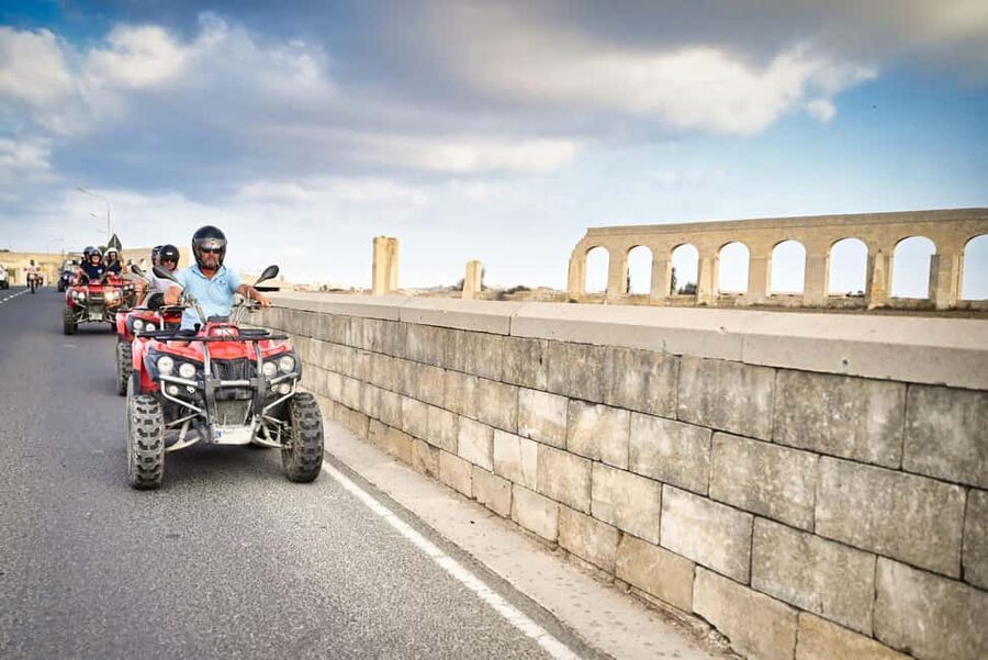 Gozo: Full-Day Quad Tour with Private Round-Trip Boat - From Malta to Gozo by minibus and boat