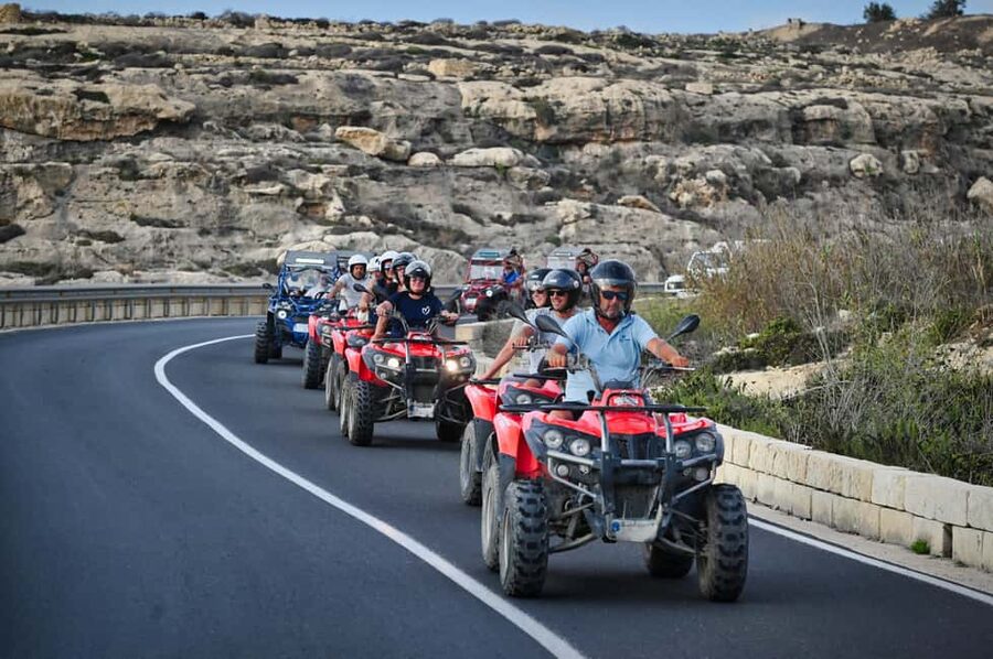 Gozo: Full-Day Quad Tour with Private Round-Trip Boat - Qala Belvedere and the eastern views