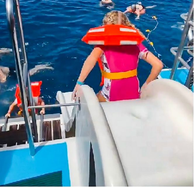 Gran Canaria: Catamaran Dolphin Watch Cruise with Snorkeling - Setting sail from Puerto Base