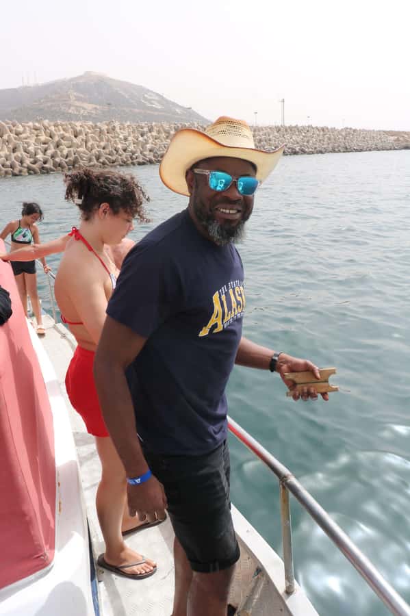 Half-Day Boat Trip in Agadir: Fishing, Fish BBQ & Swimming - From your Agadir hotel to the marina