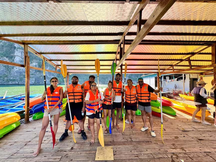 Halong Bay: Luxury Day Cruise w/ Pool, Kayak, Free Transfer - What $26 really gets you