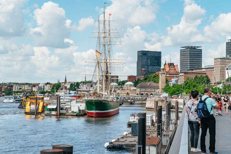 Hamburg: 1-Hour Harbor Sightseeing Cruise with HafenCity - Timing, weather, and water levels