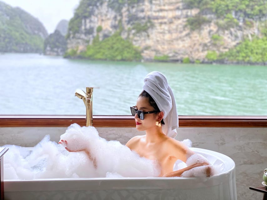 Hanoi: 2-Day Lan Ha & Halong Bay 5 Stars Cruise with Balcony - Ao Ech, Tra Bau, or Quan Y Cave