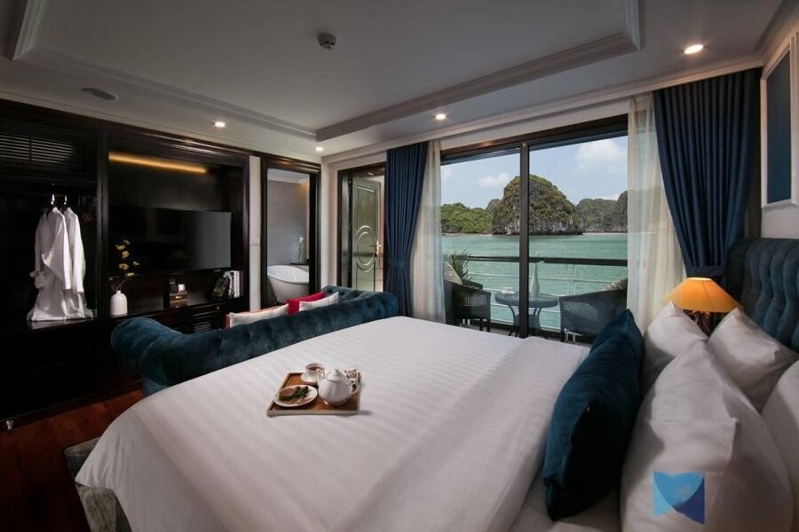 Hanoi: 3-Day Ninh Binh, Ha Long, & Lan Ha Bay 5-Star Cruise - What the cruise cabin and meals are really like