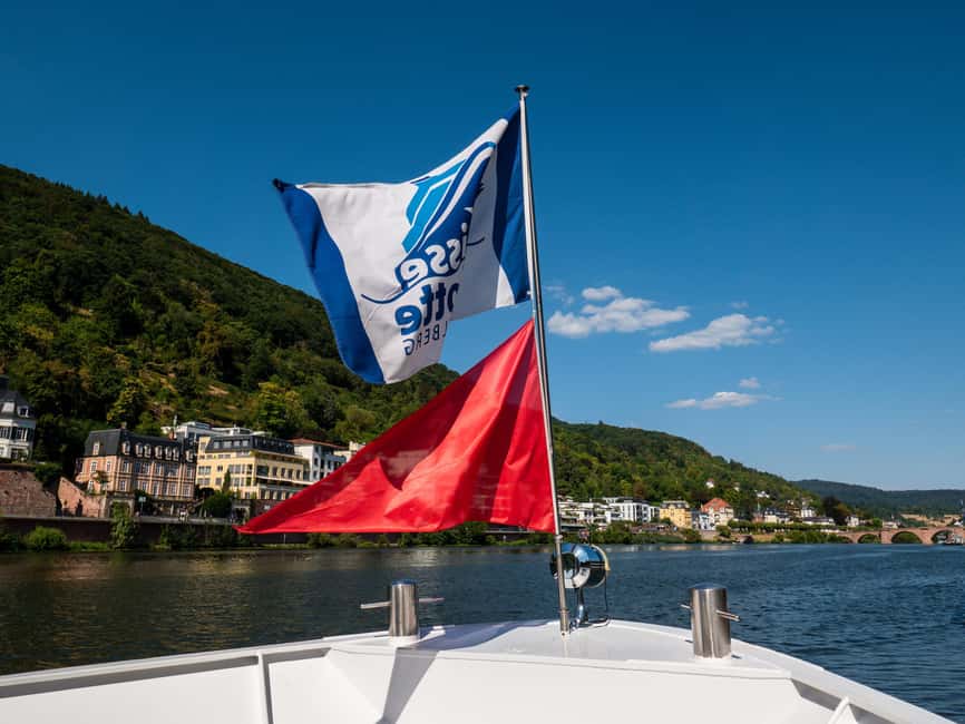 Heidelberg: Neckar River Sightseeing Boat Tour with Drink - Boarding at Neckarstaden 25 and pier 5