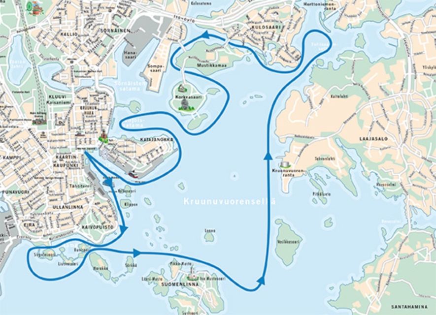 Helsinki: City Highlights 1.5-Hour Archipelago Cruise - Helsinki’s shoreline tells the story