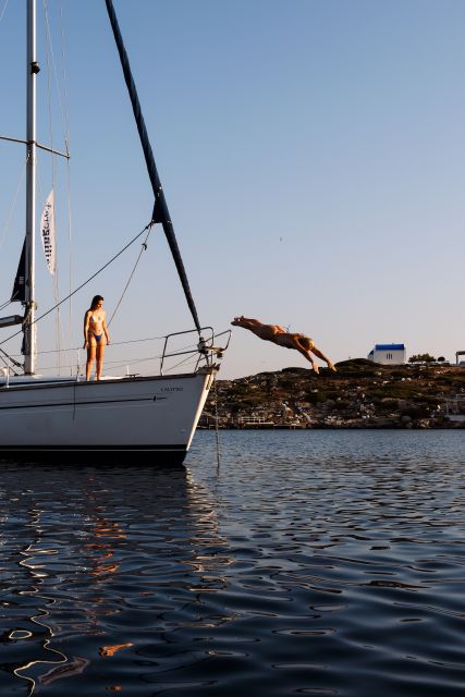 Heraklion: Dia Island Sailing Cruise with Snorkeling - How the group size affects the day