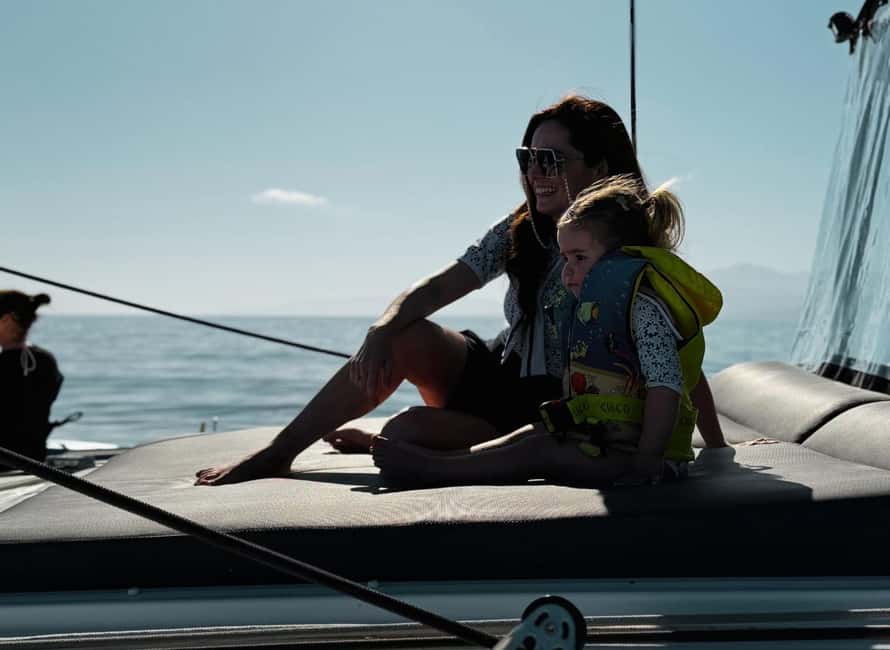 Heraklion Luxury Sailing Catamaran Dia Island | Gourmet Menu - The onboard lunch is the main event