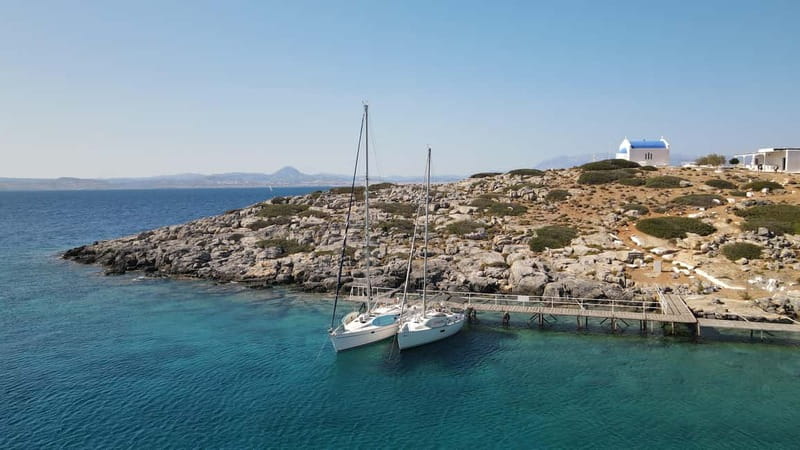 Heraklion: Sailing Trip to Dia Island with Lunch & Swimming - Setting sail from Heraklion Port