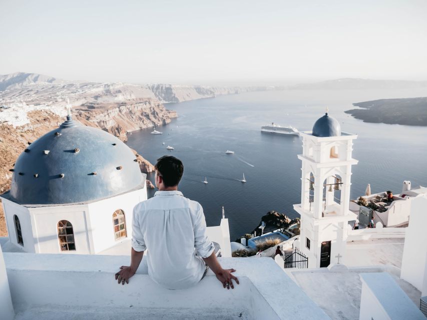 Heraklion: Santorini Day Trip with Boat Transfer & Oia Visit - Meeting at Heraklion Port before sunrise