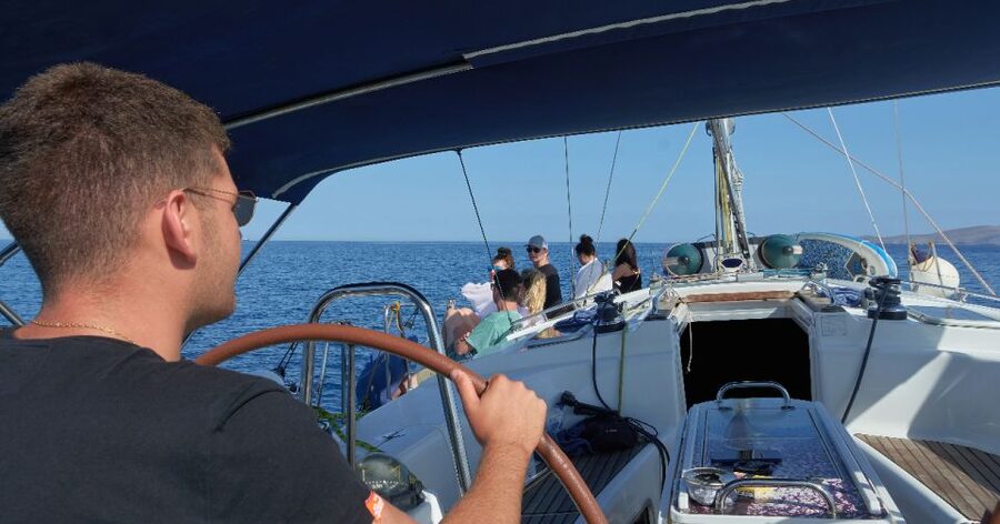 Heraklion: Sunset Sailing Cruise Dia Island with Snorkeling - Five hours around Dia Island