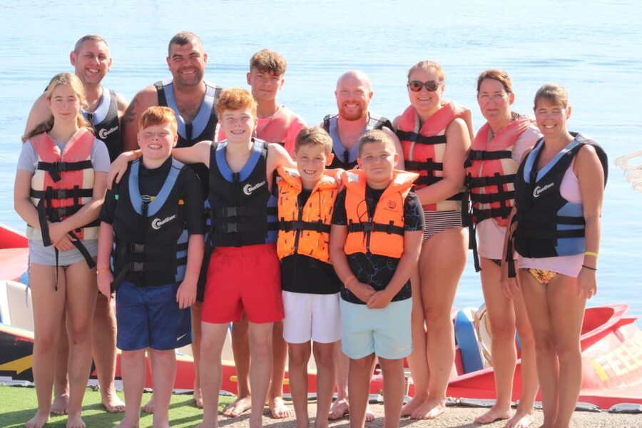 Hersonissos: Jet Boat Tour with Snorkeling - Saint George’s Bay changes the mood