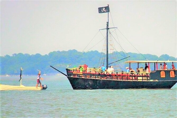 Hilton Head Pirate Ship Adventure Sail aboard the Black Dagger - A pirate story that keeps kids busy