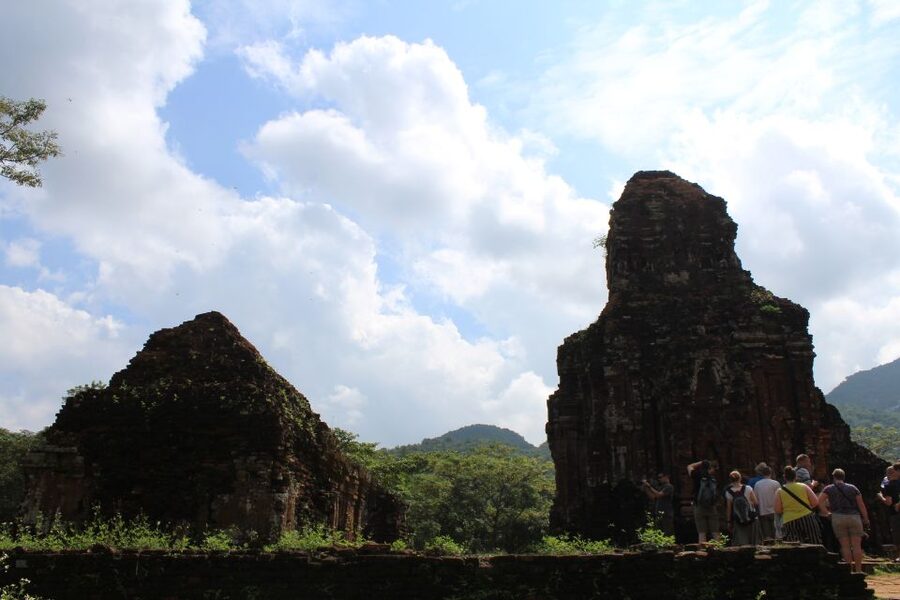 Hoi An: My Son Sanctuary and Thu Bon River Boat Trip - Walking among the Cham temple towers