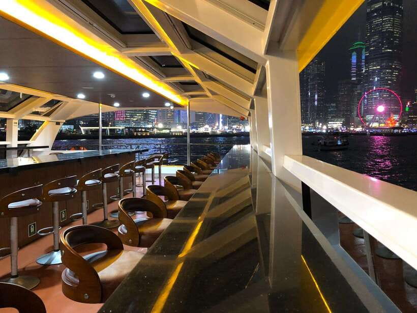 Hong Kong: Victoria Harbor Symphony Unlimited Drink Cruise - Choosing Central, Kowloon, or Sai Wan Ho