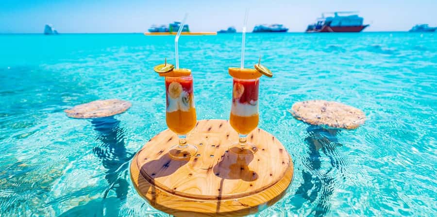 Hurghada: Hula Hula Island Boat Trip with Snorkeling & Lunch - Beach time, lunch, and water sports