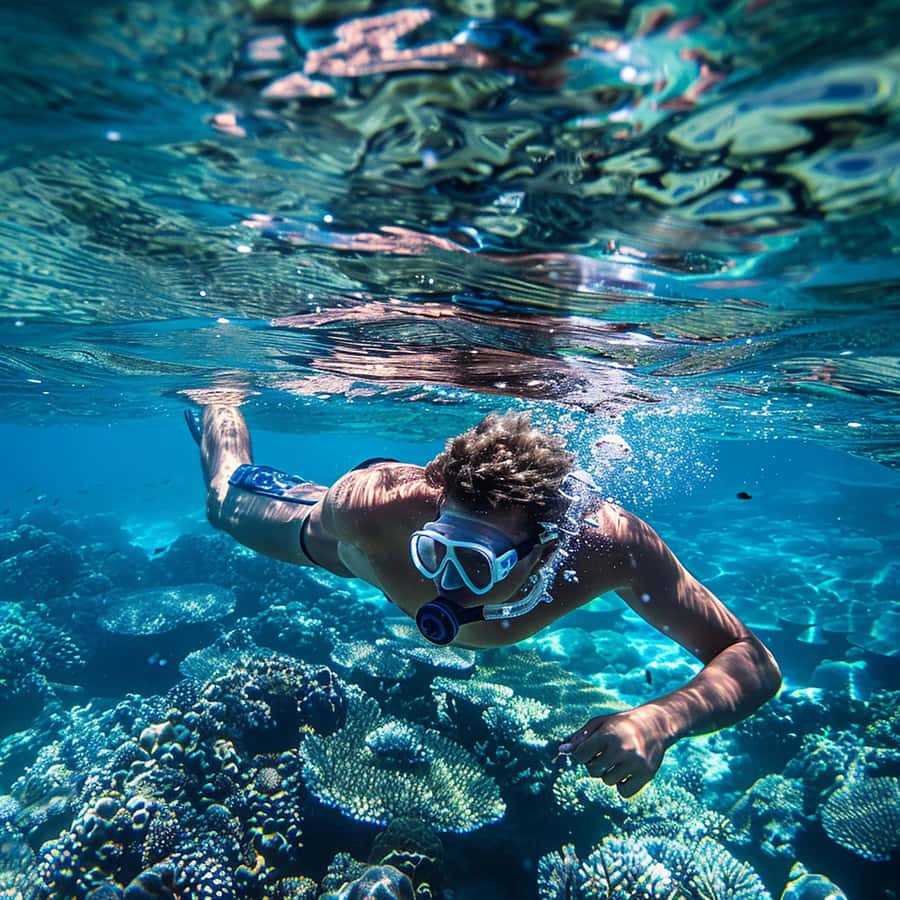 Hurghada: Orange Bay Island Boat Trip w/ Breakfast and Lunch - Breakfast, Safety Briefing, and the First Hour