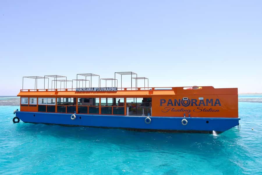 Hurghada: Panoramic Semi-Submarine Cruise with Snorkeling - Snorkeling from the floating station