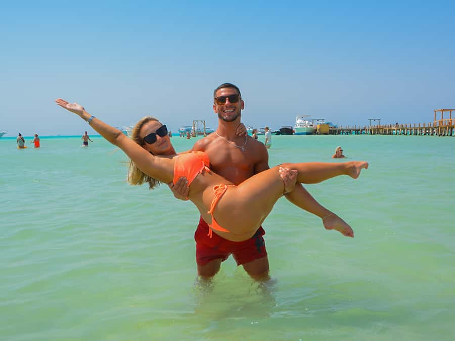 Hurghada: Premium Orange Island Cruise with Lunch & Transfer - What to pack for the Red Sea sun