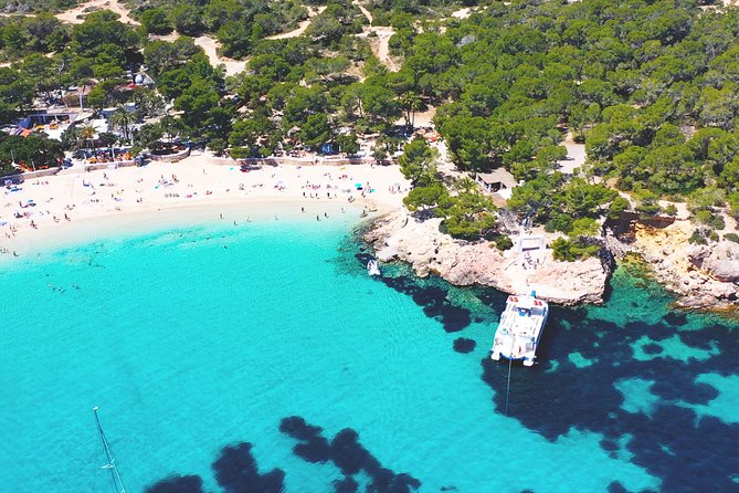 Ibiza Beach Hopping Cruise with Paddleboards, Drinks and Food 6h - Sunset sailings add the most memorable finish