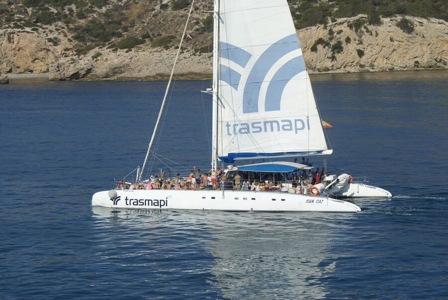 Ibiza: Catamaran Cruise to Formentera with Meal and Drinks - Anchoring near Playa de Ses Illetes