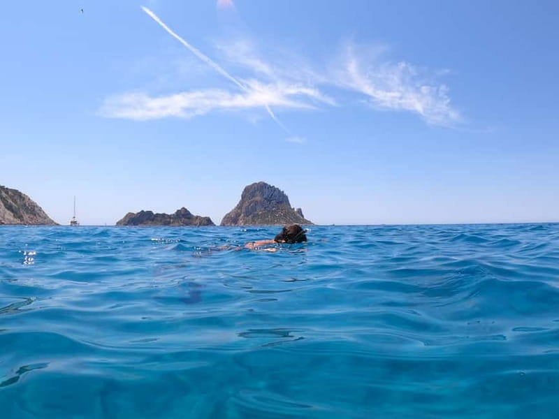 Ibiza: Es Vedrà Boat Tour with Swimming Stop - From San Antonio past Ibiza’s southwest coves