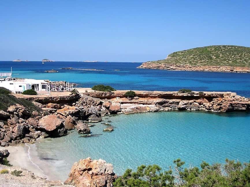 Ibiza: Snorkeling, Sunset Beach and Cave Boat Trip - Cala Bassa: your first 45 minutes in the water