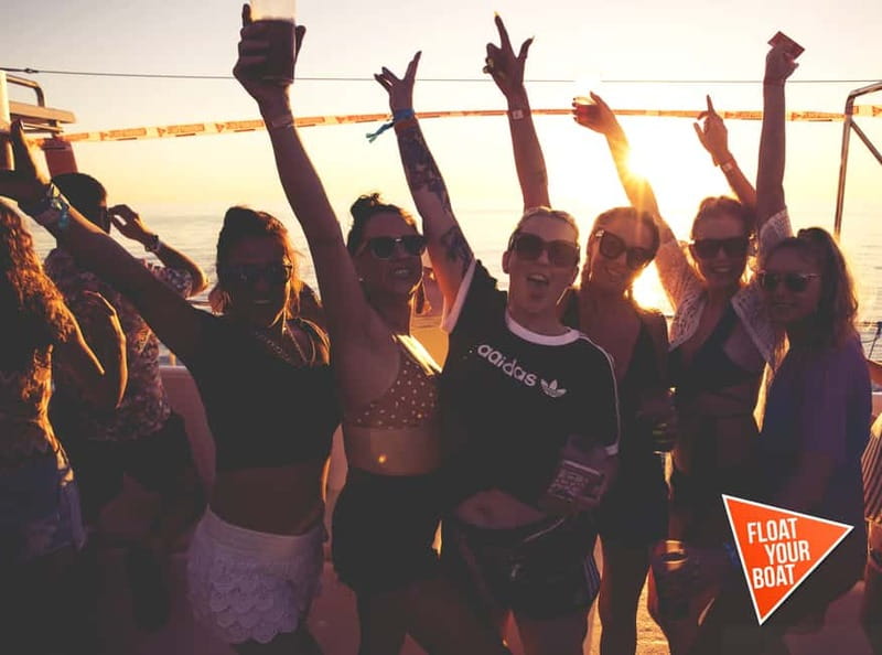 Ibiza: Sunset Boat Party Cruise with DJs with 2 Clubs - Sunset near Mambo