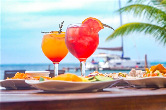 Isla Mujeres Cruise with Beach Club, Snorkel, Lunch and Open Bar - Lunch and the Isla Mujeres beach club