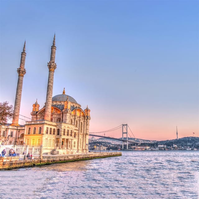 Istanbul: Bosphorus Cruise from Europe or Asia & Audio Guide - The European shore: Dolmabahçe, Ortaköy, and Çırağan