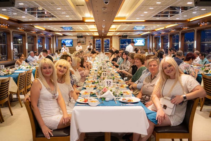 Istanbul: Bosphorus Dinner Cruise & Turkish Night Show - Indoor comfort, outdoor views, and practical drawbacks