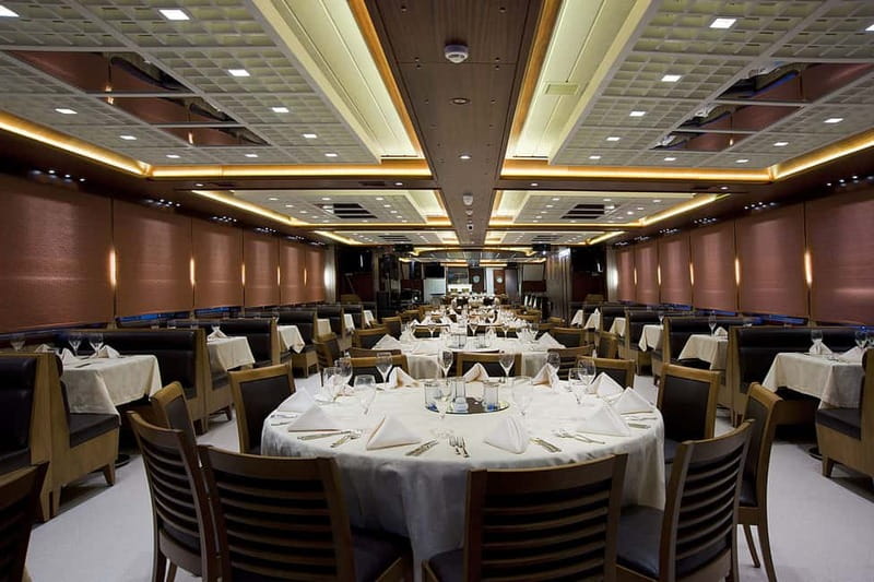 Istanbul: Bosphorus Dinner Cruise & Turkish Night Show - Under the Bosphorus Bridge and toward Rumeli Fortress