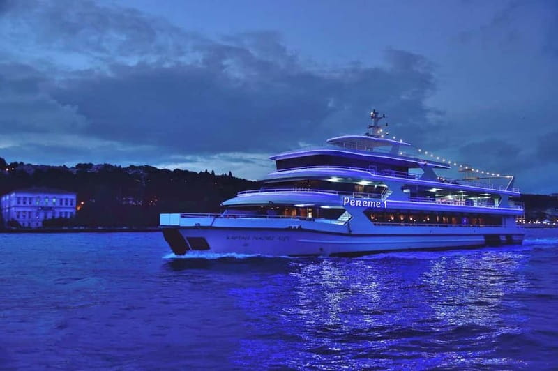 Istanbul: Bosphorus Dinner Cruise with Turkish Night Show - Boarding at Kabatas beside Dolmabahce Palace