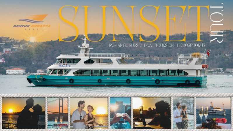 Istanbul: Bosphorus Sunset Cruise with Drinks & Snack - Key points at a glance