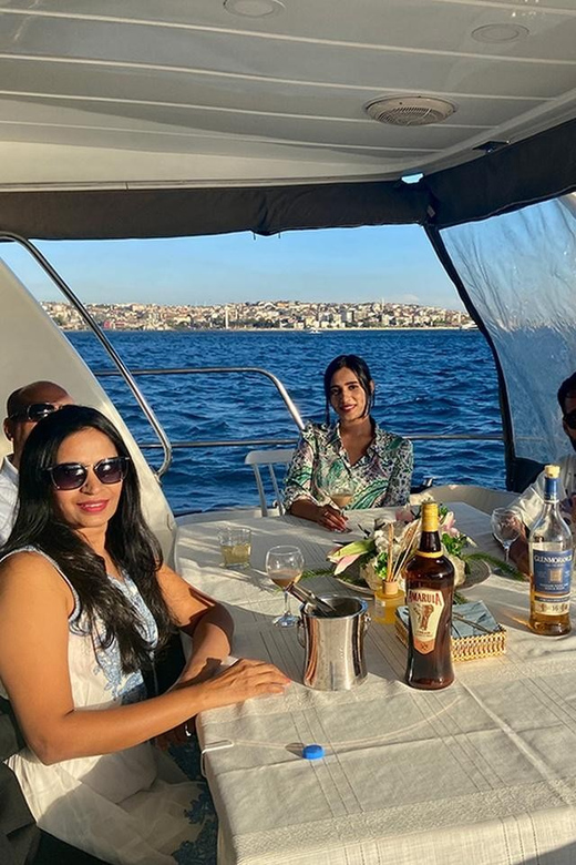Istanbul: Bosphorus Yacht Cruise at Sunset with Snacks - Sailing from Kabatas Toward Rumeli Fortress