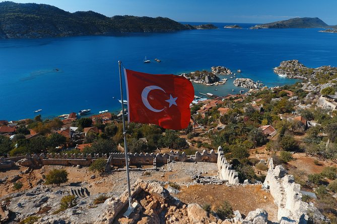 Kas: Kekova Island Sunken City & Historical Sites Boat Tour - İnönü Bay: your first swim and snorkel