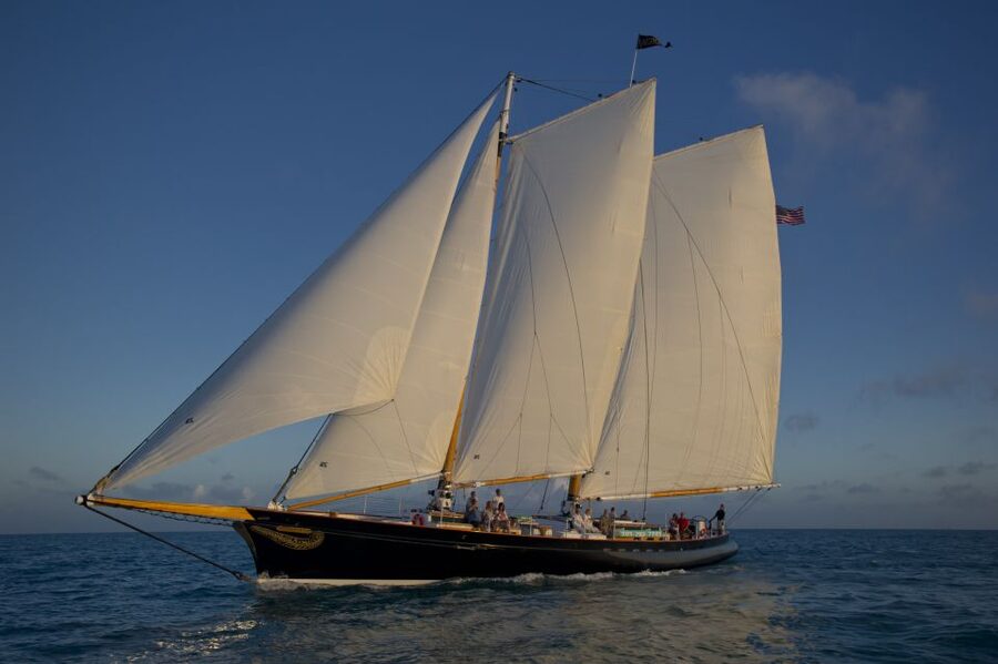 Key West: Schooner Sunset Sail with Food & Drinks - Sailing past Fort Zachary Taylor and Sand Key Reef